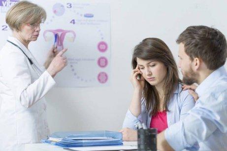 A couple who are having trouble conceiving.