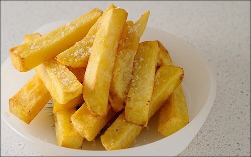 If you want to lower triglycerides, you need to stop eating so many fried foods.