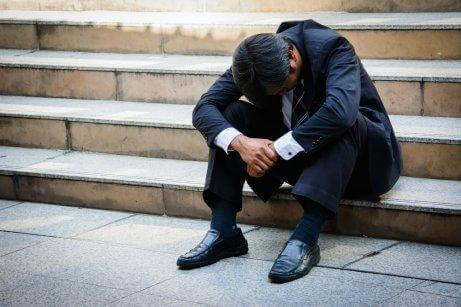 A man under a lot of stress.
