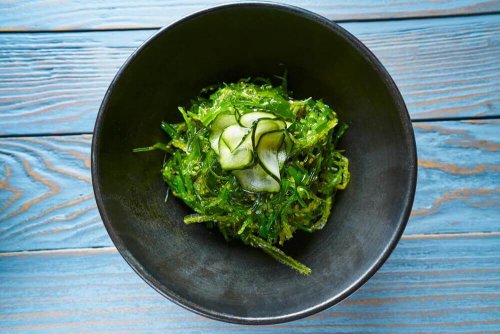 Seaweed salad.
