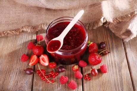 Strawberry jam.