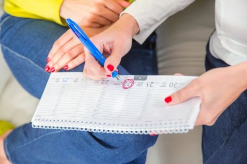 It's important to track your fertile days. 