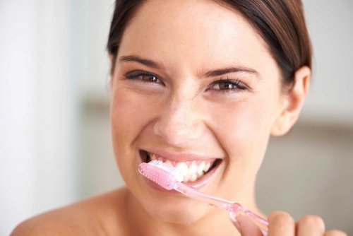 teeth brushing