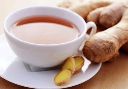 Ginger tea has lots of properties to soothe menstrual cramps.