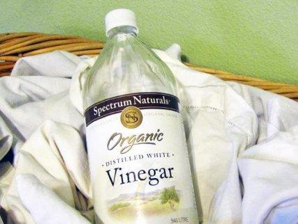 White vinegar.