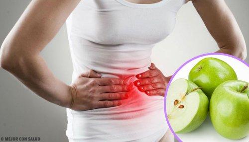 A woman with gastritis.
