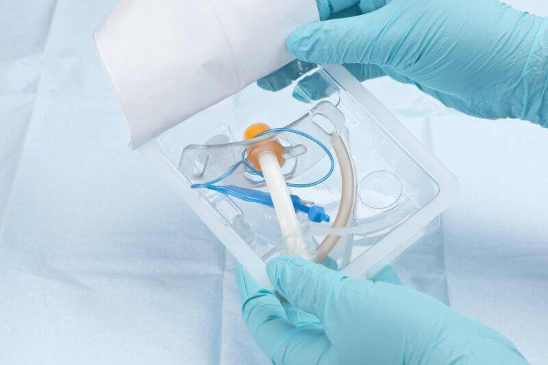 There are different types of endotracheal tubes.