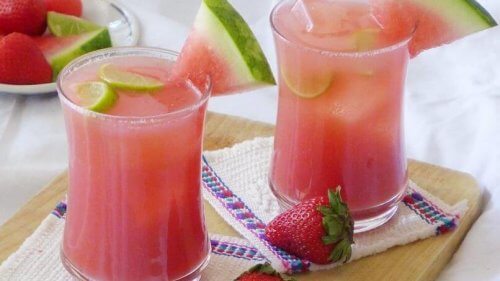 Watermelon and coconut water infusion