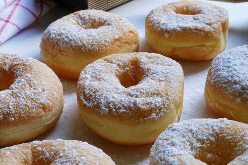 Delicious Homemade Donuts with Dulce de Leche Filling