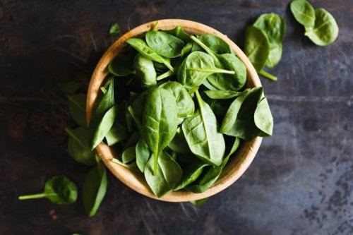 spinach for omelet