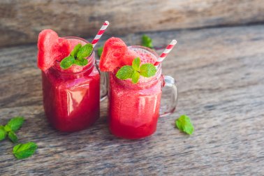 Learn How to Make a Delicious Strawberry Watermelon Slushie