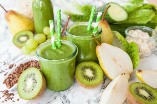 Some fruit smoothies to satisfy sugar cravings.