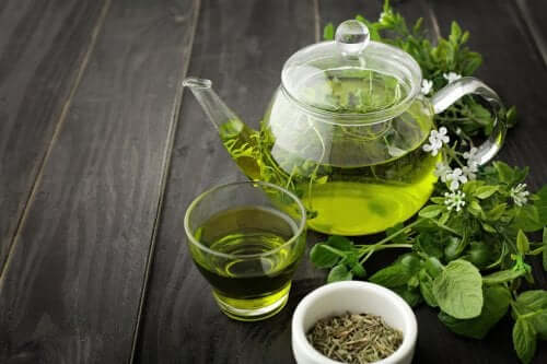 An array of green tea in every form.