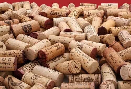 Wine bottle corks.