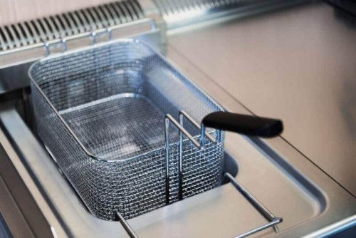 Deep fryer basket.