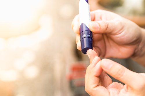 A blood glucose tester