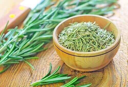 Rosemary helps reverse hair loss because it helps with blood circulation.