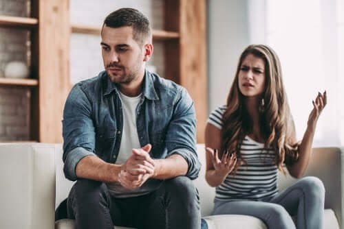 A couple with a lack of communication.