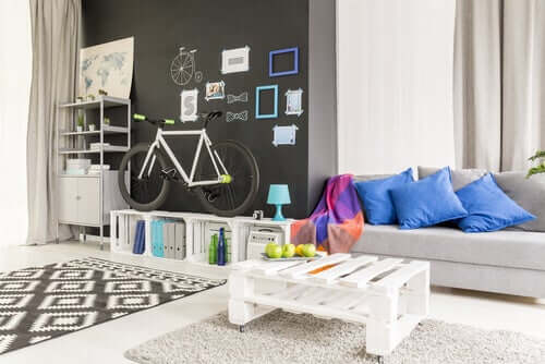 An original living room.