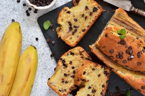 High Fiber, Low Sugar Banana Bread