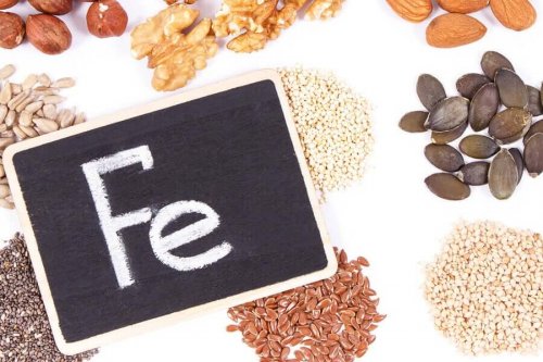 Mat för att förebygga anemi.