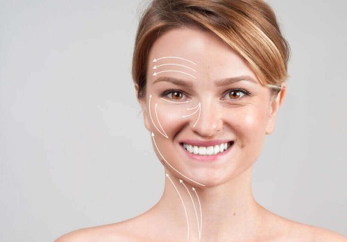 A woman with rejuvenated skin.