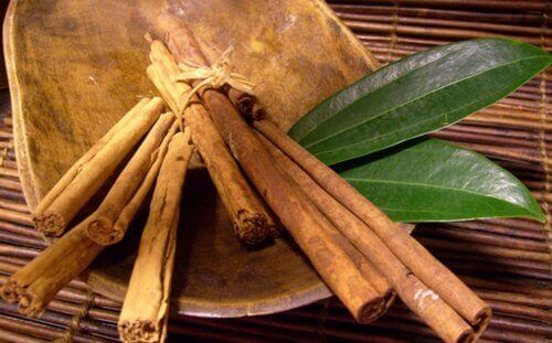 Cinnamon sticks.