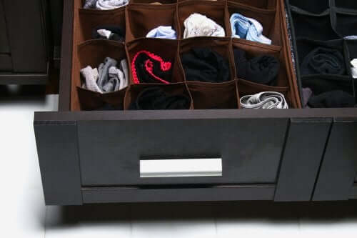 Drawer divisions.