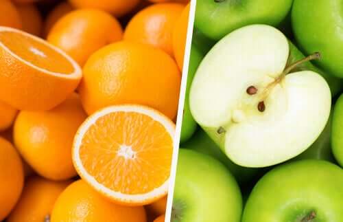 oranges and apples