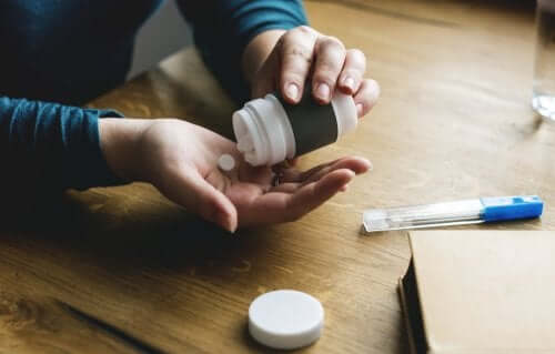 A person taking NSAID.