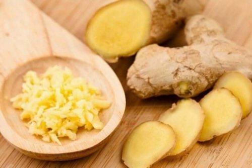 Ginger root for menstrual cramps