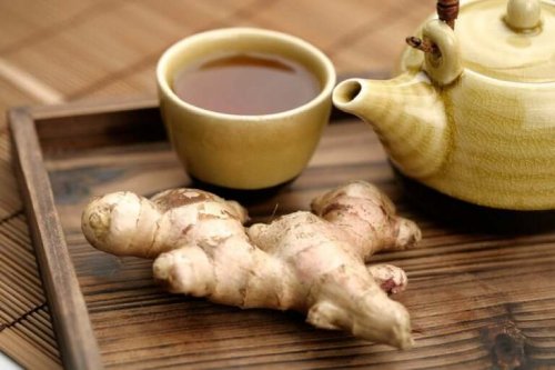 Ginger root and tea: remedy for diarrhea episodes