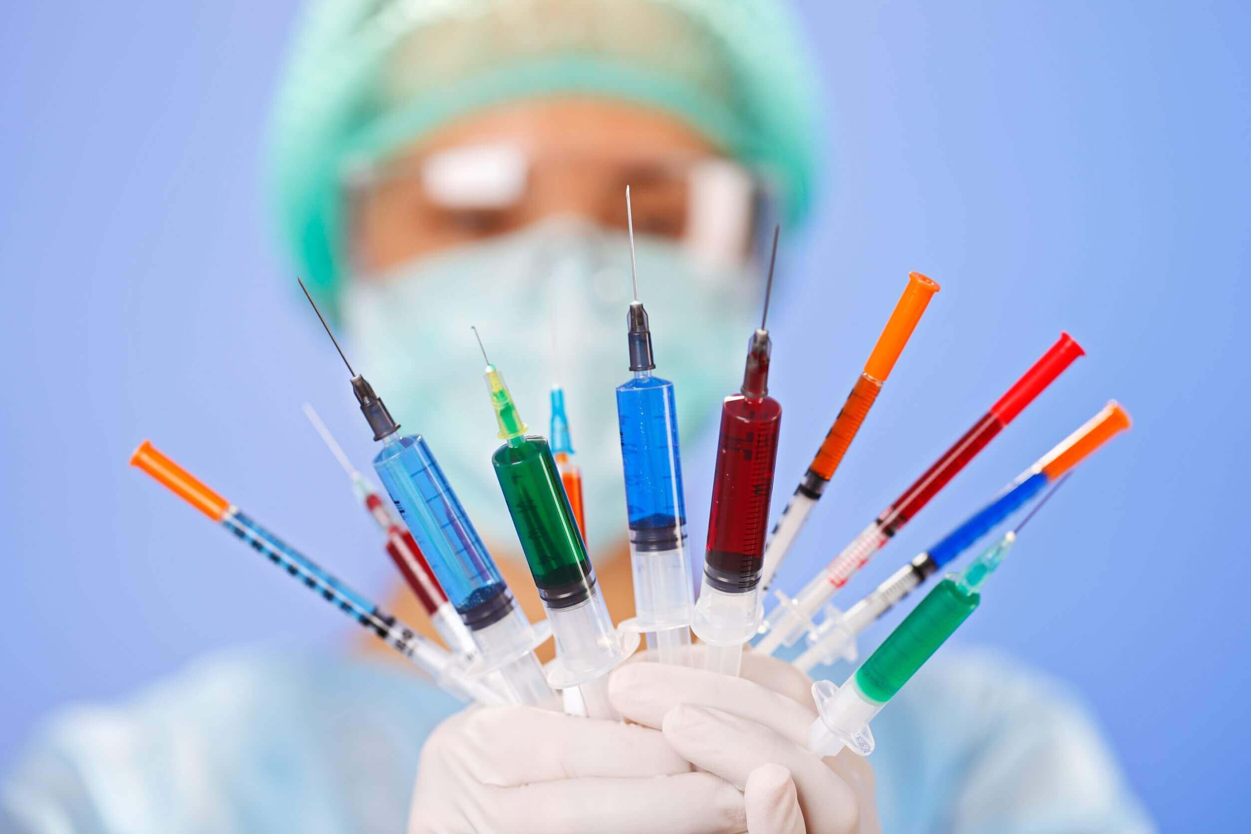 Research on vaccines.