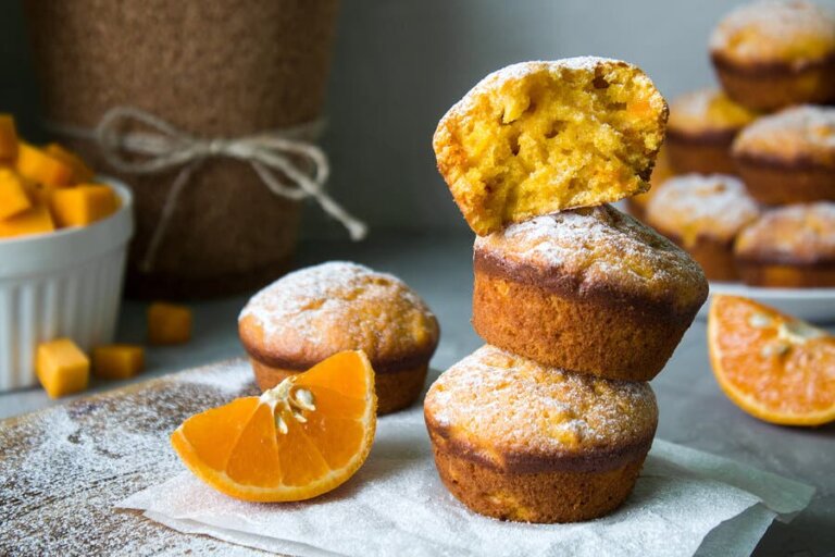 2 Recipes for Fluffy Orange Muffins