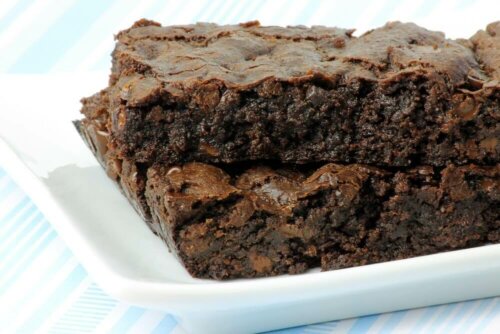 Vegan chocolate coffee cake.