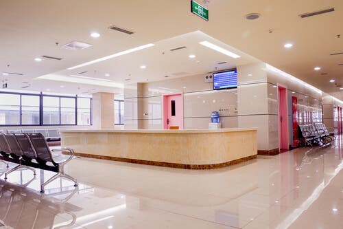 A place where the aseptic technique is practiced.