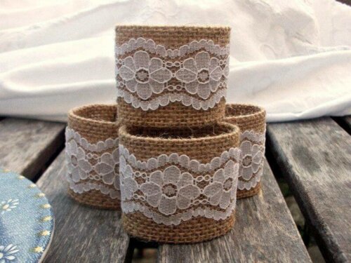 Eksempel på at lave servietringe selv