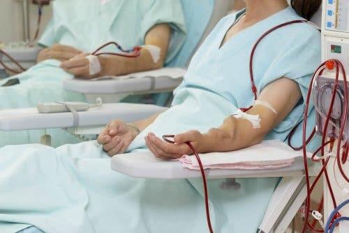 Patients in dialysis.