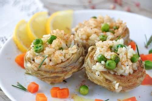 How to Make Rice Stuffed Artichokes