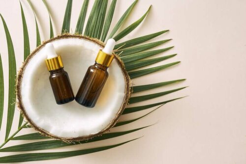 Virgin coconut oil for nose scabs.