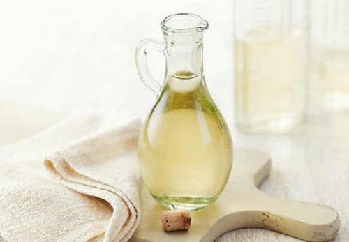 White vinegar to get gum out.