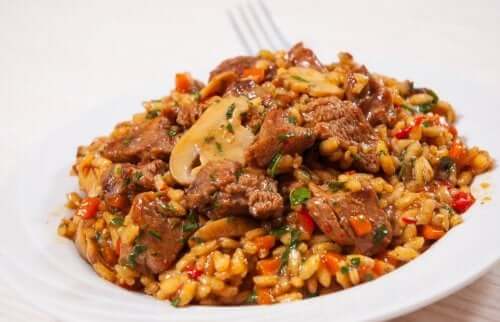 Wild rice recipe.