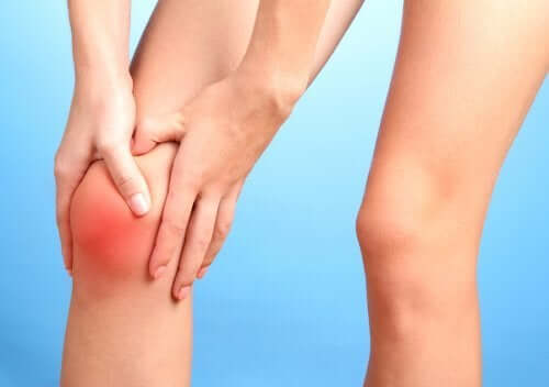 A person with painful knees.