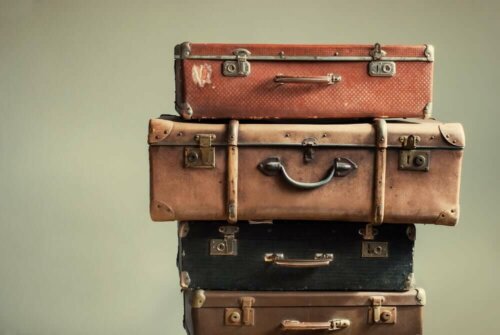 Some luggage.
