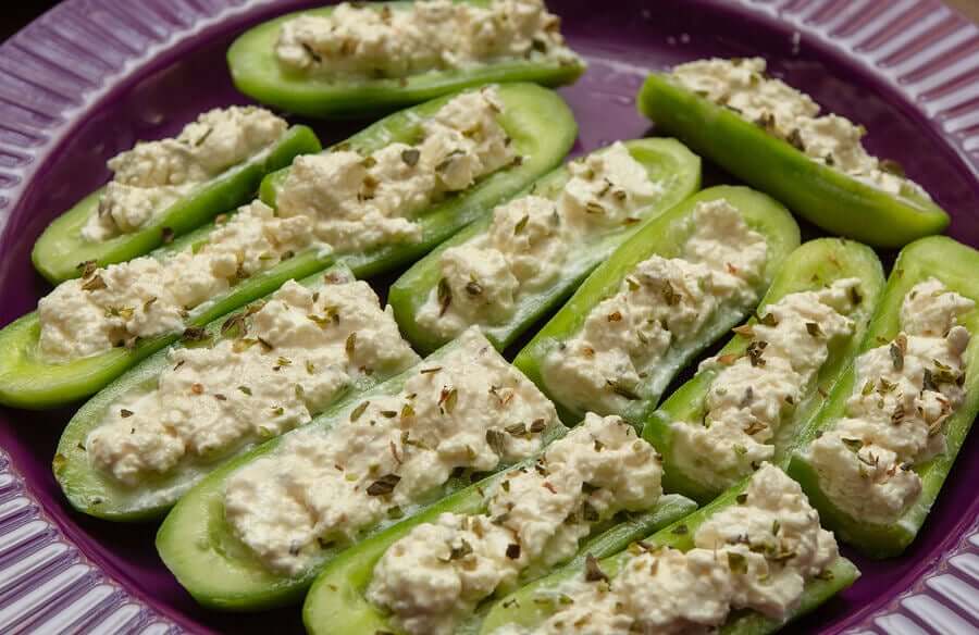 Cucumber sandwich