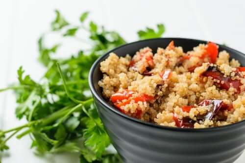 Roasted Vegetable Salad with Quinoa