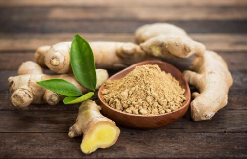 Ginger powder.
