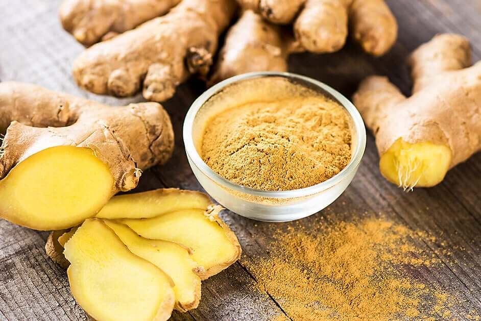 Ginger is a natural remedy for the digestive system