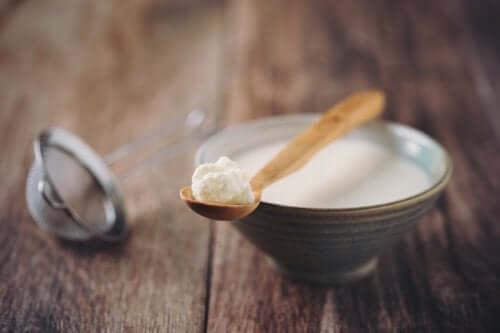 Some kefir.