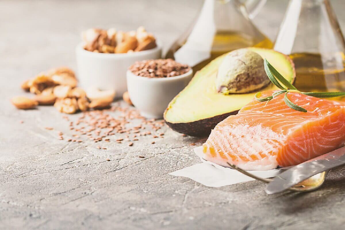 Food with omega-3.